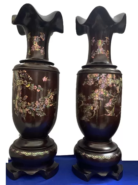 Lọ lục bình khảm ốc